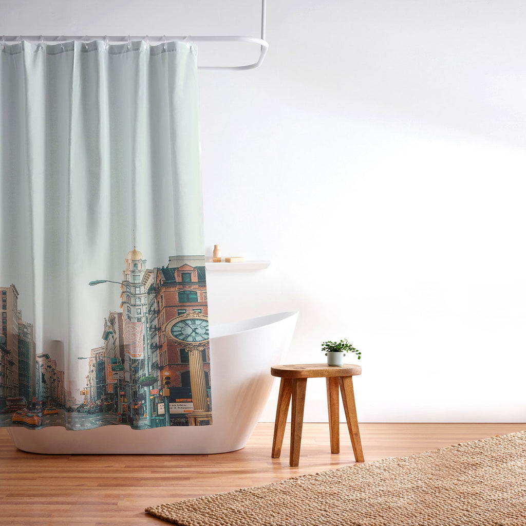 Eye Poetry Photography Flatiron at Sunrise NYC Shower Curtain