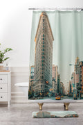 Eye Poetry Photography Flatiron at Sunrise NYC Shower Curtain And Mat