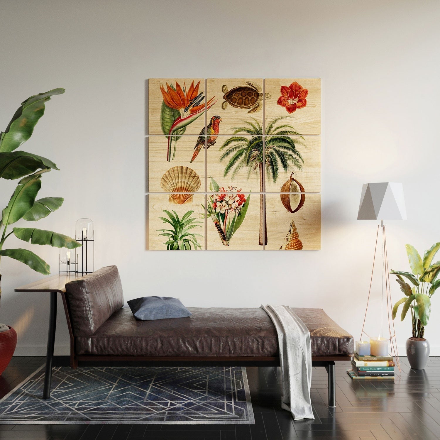 Gal Design Hawaii Collection Wood Wall Mural