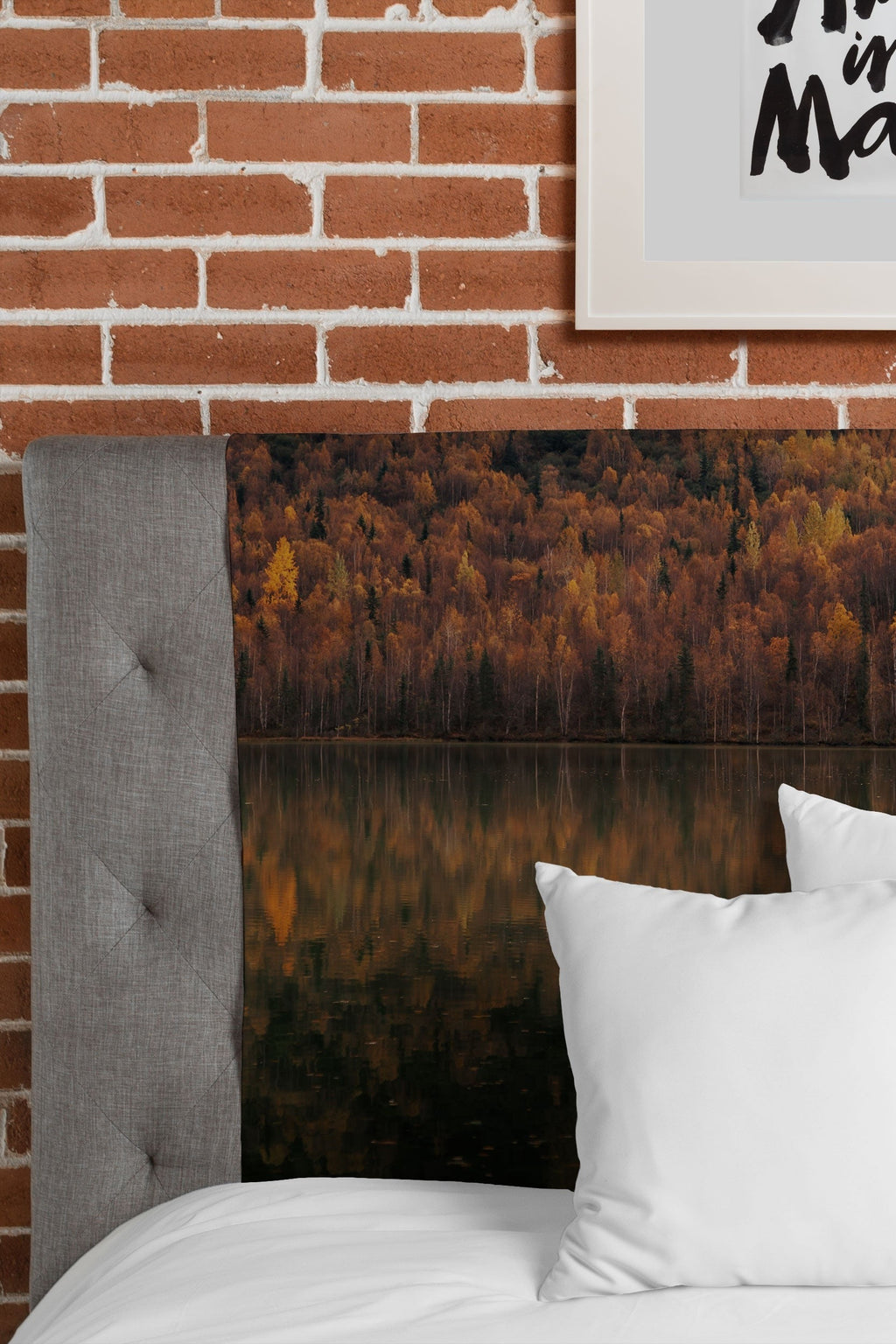 Hannah Kemp Fall Lake Tapestry