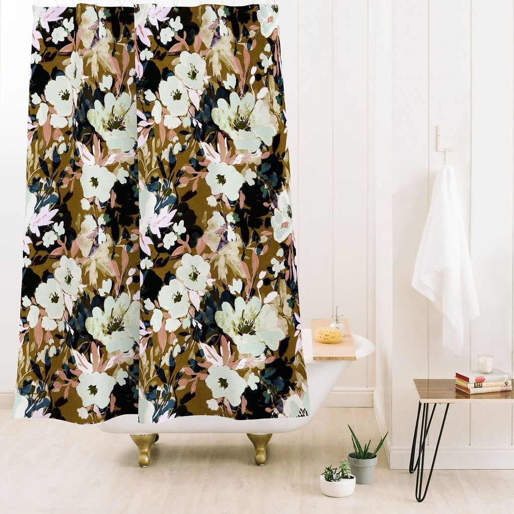 Marta Barragan Camarasa Romantic Floral Fusion Shower Curtain
