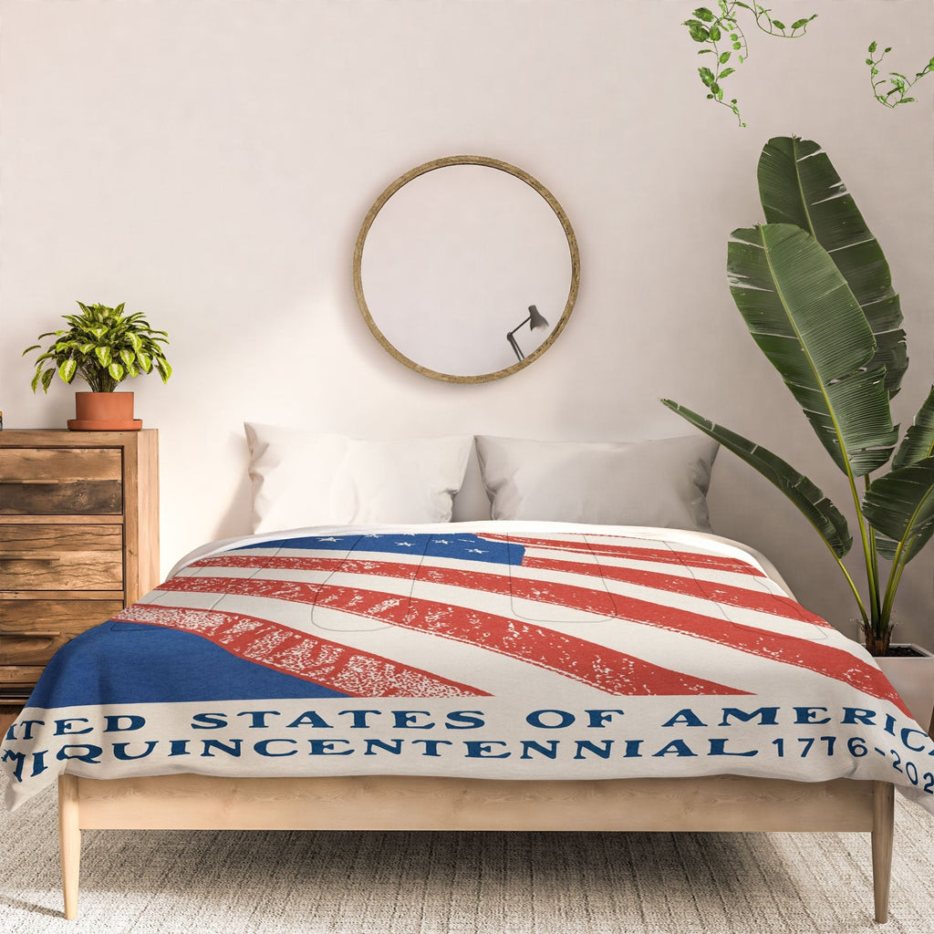 DENY Designs Stars n Stripes Semiquincentennial Comforter