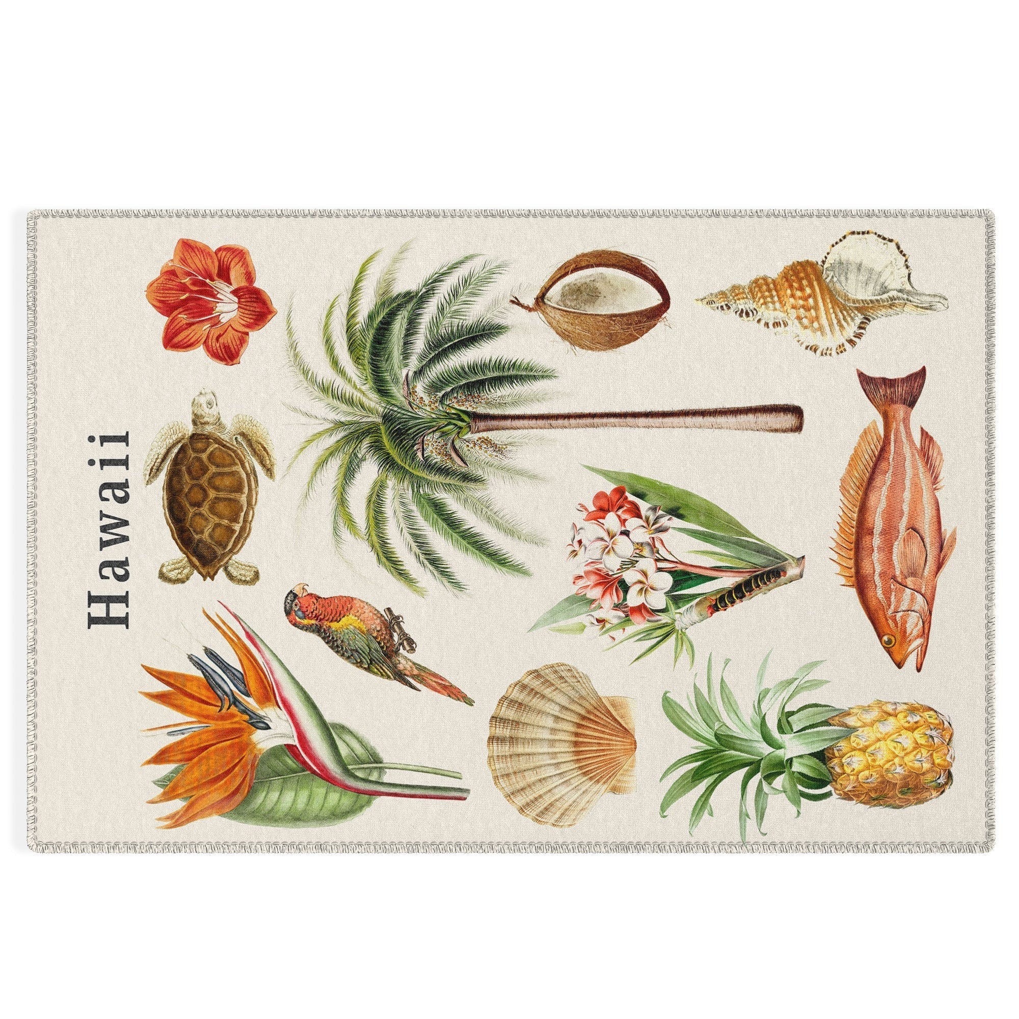 Gal Design Hawaii Collection Outdoor Rug