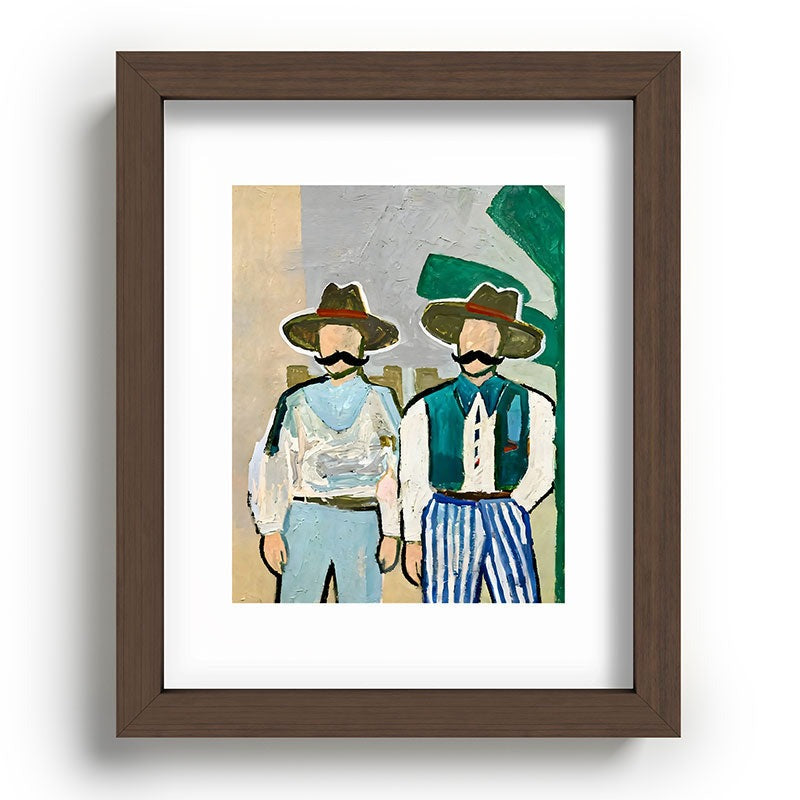 83 Oranges Side By Side Cowboy Edition Recessed Framing Rectangle