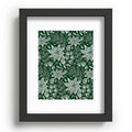 Pimlada Phuapradit Christmas Poinsettia Recessed Framing Rectangle