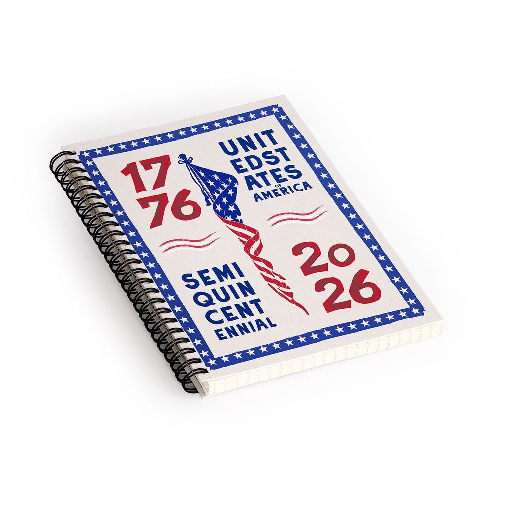 DENY Designs Retro 76 26 Spiral Notebook