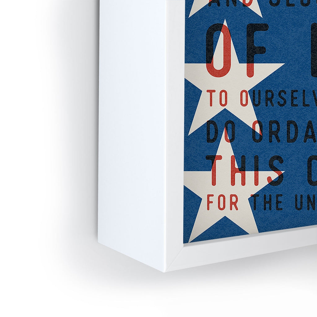 DENY Designs Starred Preamble Framed Mini Art Print