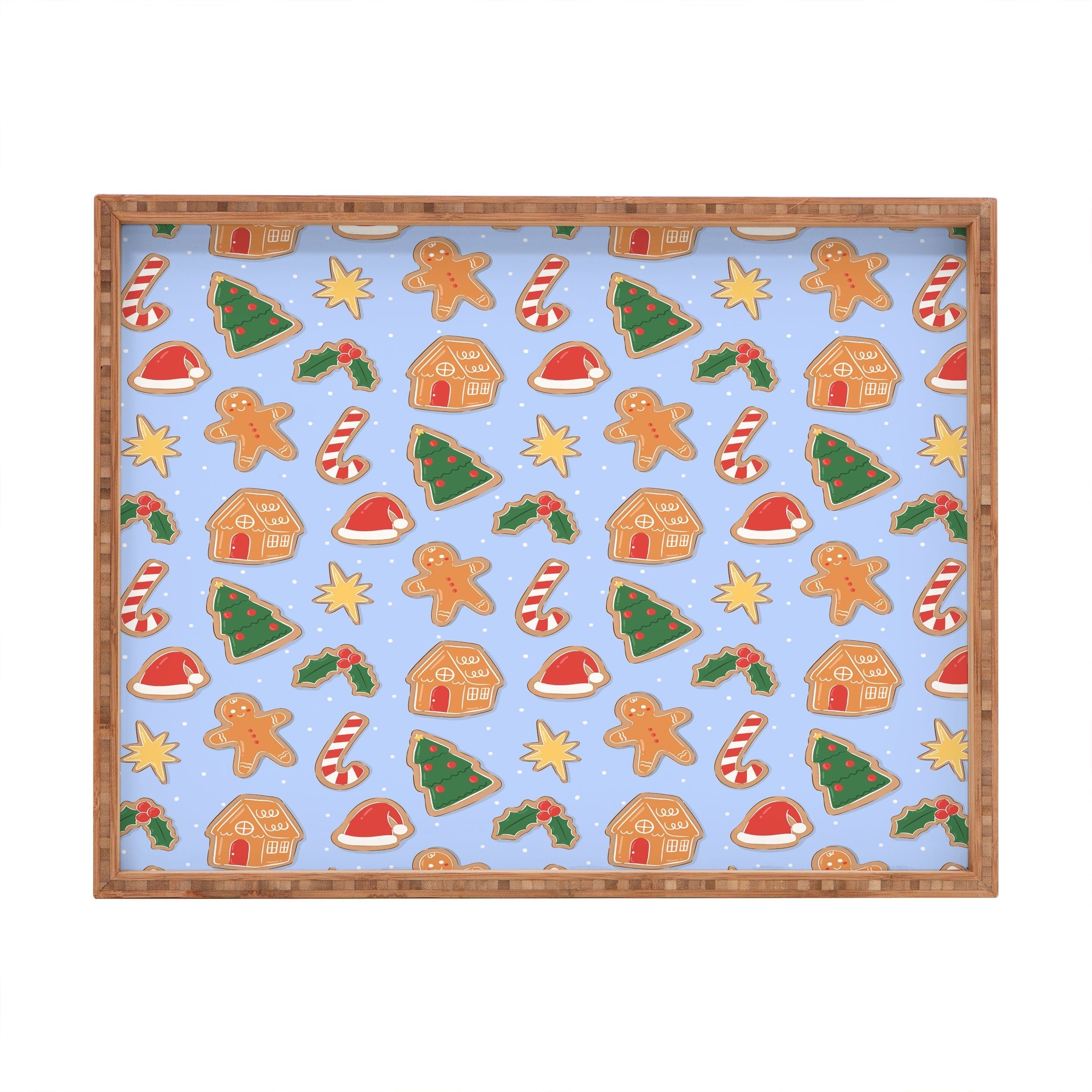 Love_Ryming Christmas Cookies Rectangular Tray