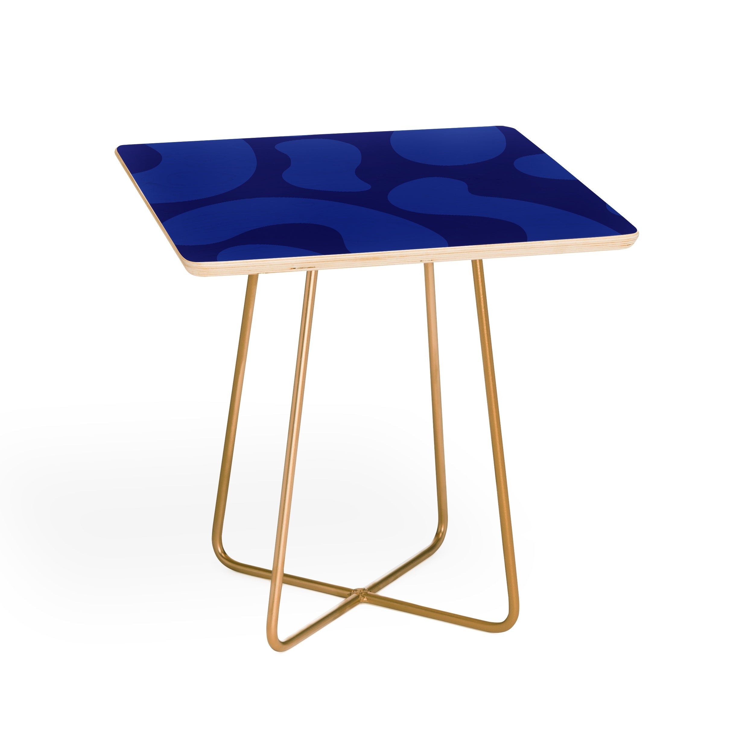 Camilla Foss Blue Pebble Side Table