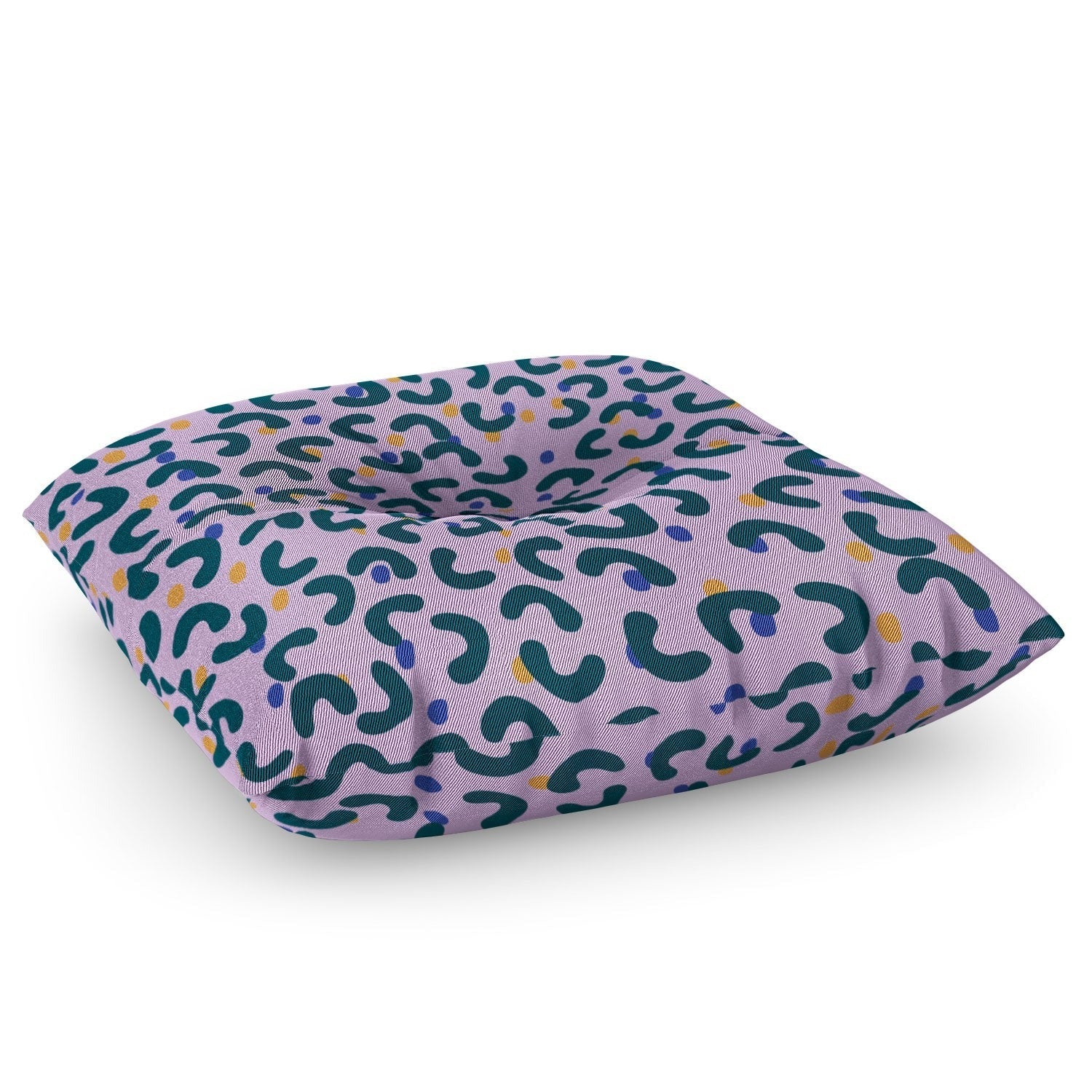 Camilla Foss Pebbles Mix Floor Pillow Square