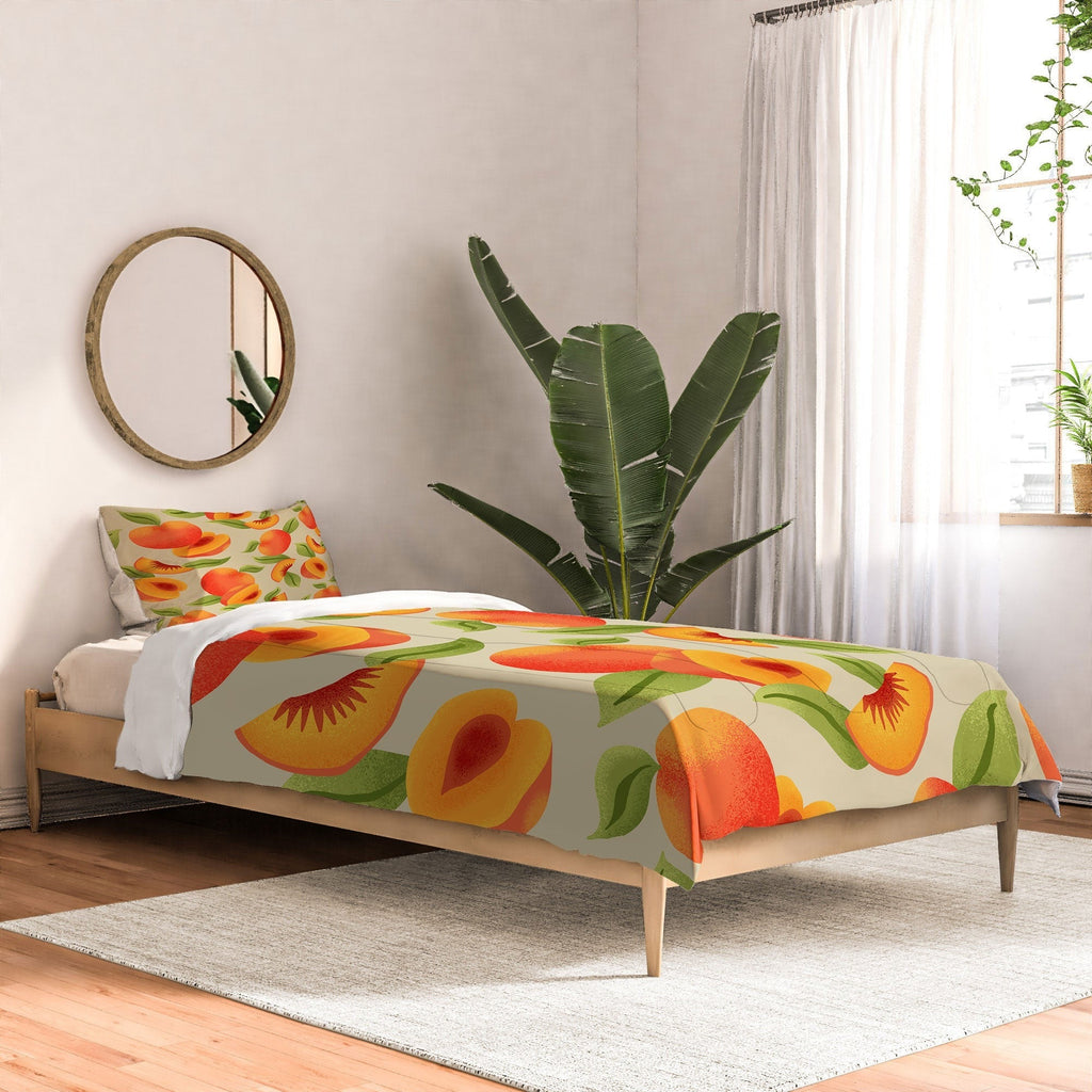 Jessica Molina Peach Pattern Comforter