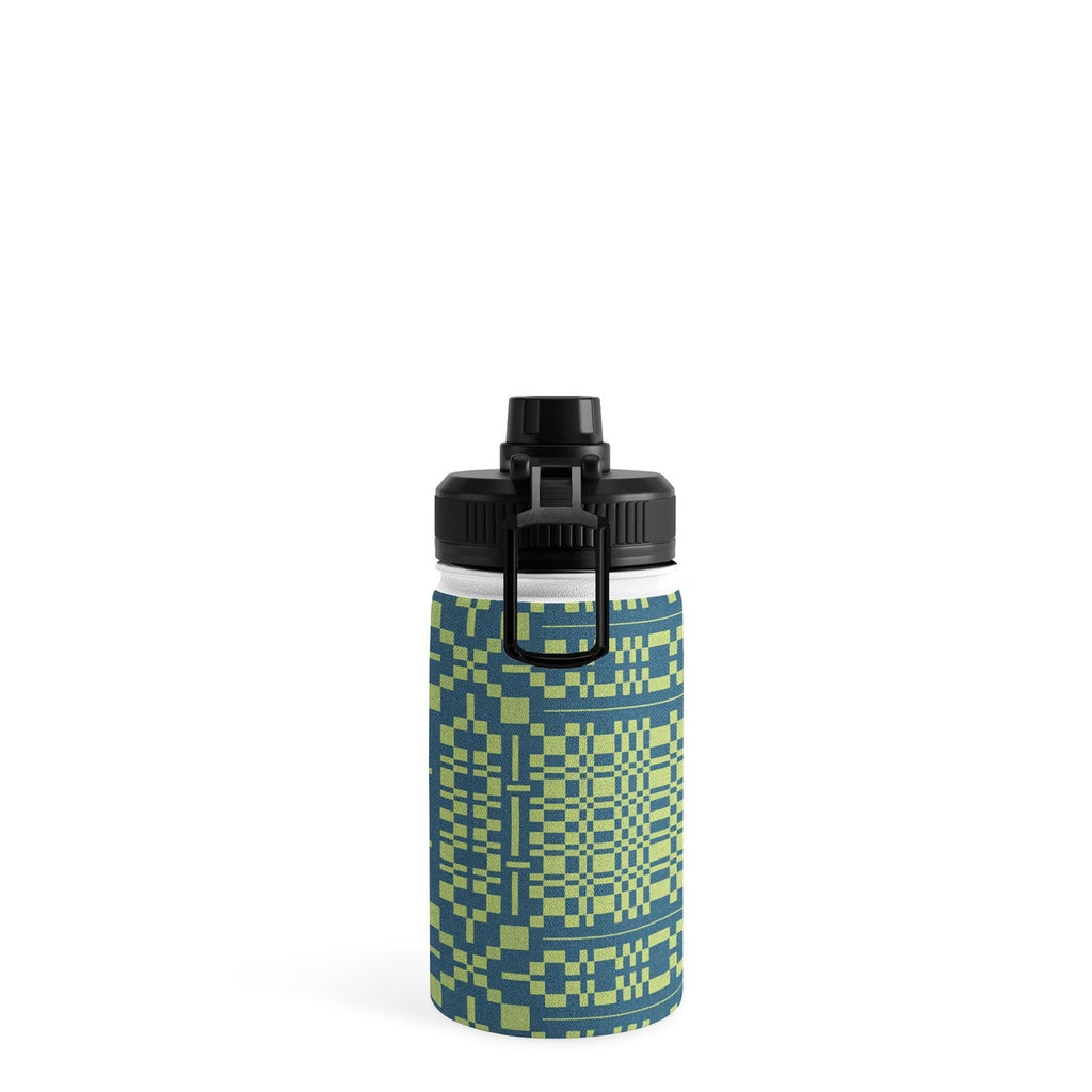 Marta Barragan Camarasa Nostalgic Grid Design Water Bottle