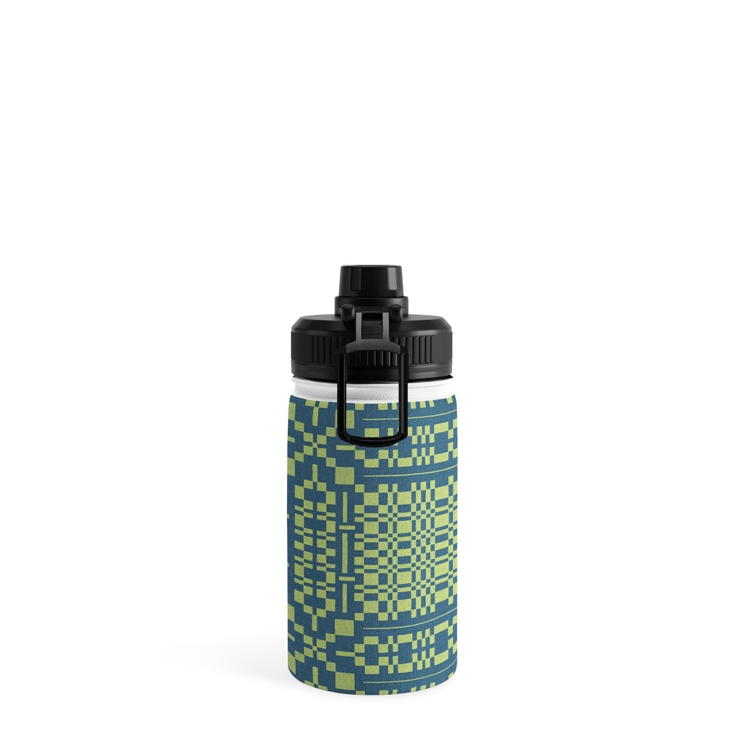 Marta Barragan Camarasa Nostalgic Grid Design Water Bottle