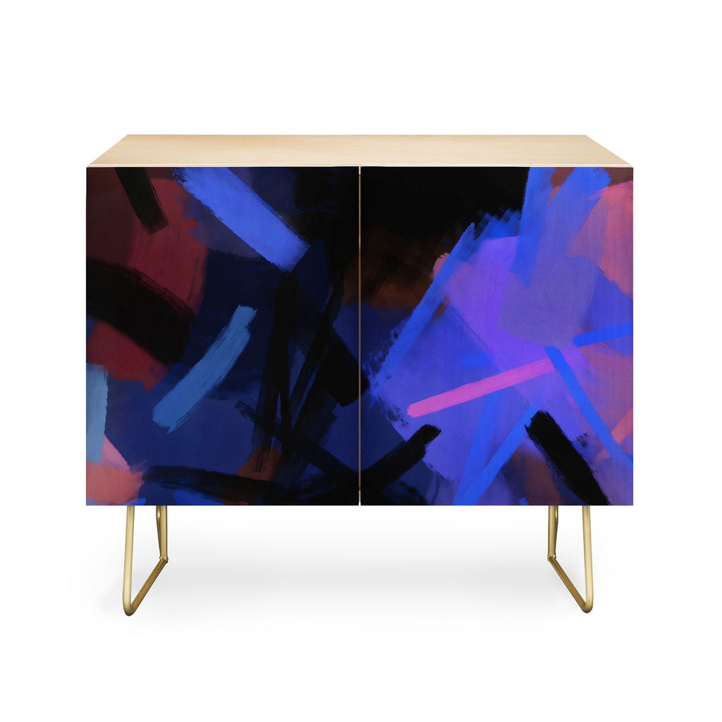 83 Oranges Midnight Sparks Credenza