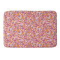 Gabriela Fuente Day Dreaming Watercolor Pink Memory Foam Bath Mat