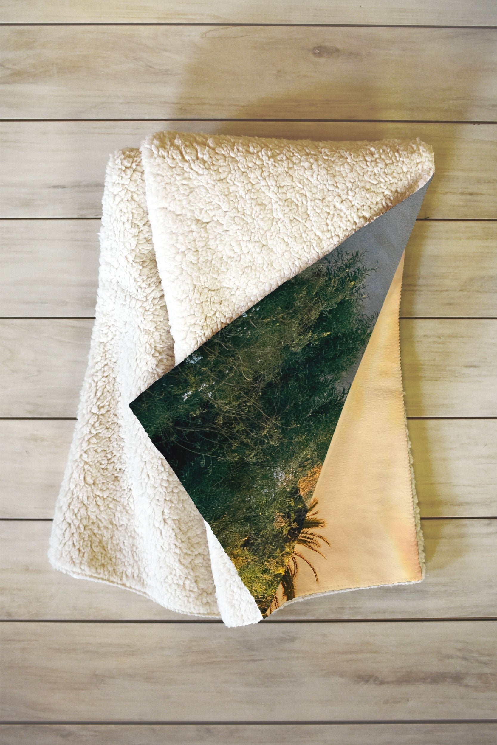 Gal Design Sunset Blvd Fleece Throw Blanket