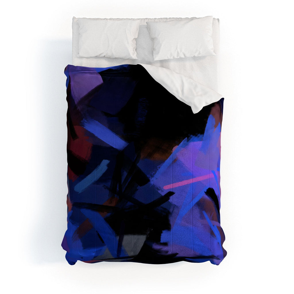 83 Oranges Midnight Sparks Comforter