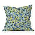 Gabriela Fuente Day Dreaming Watercolor Outdoor Throw Pillow