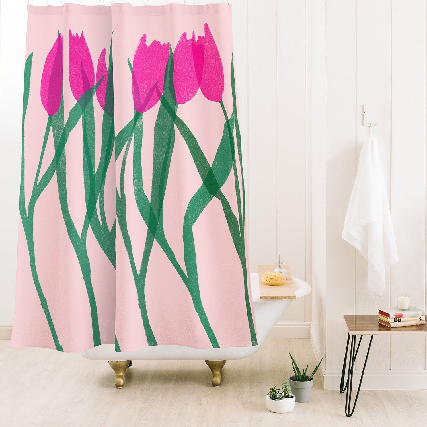 Garima Dhawan tulips 14 Shower Curtain
