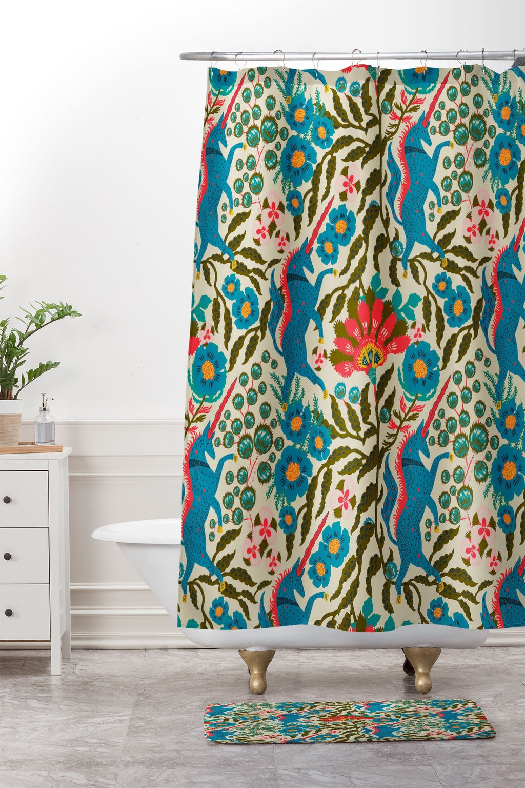 Holli Zollinger JOONIE LUNA UNI Memory Foam Bath Mat