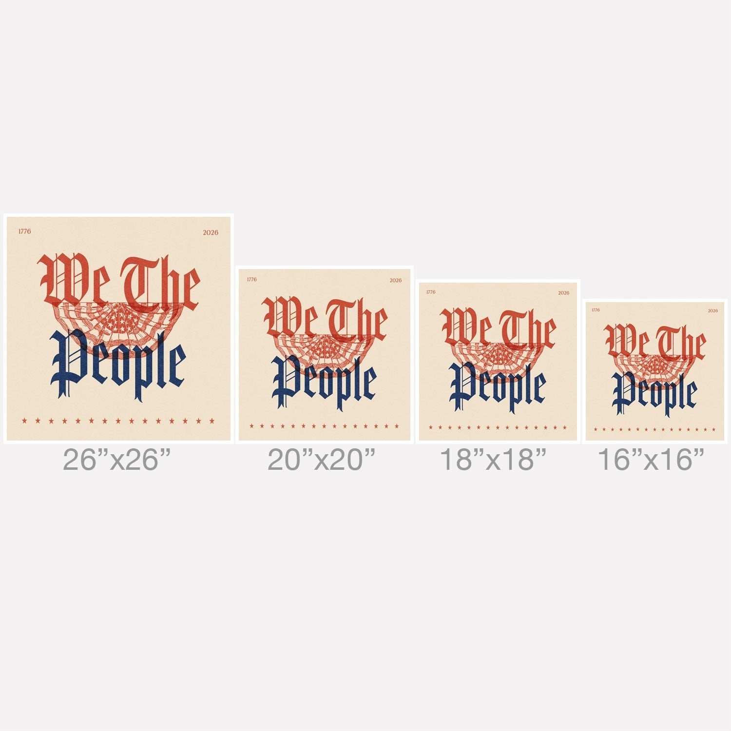 DENY Designs We The People ii Outdoor Throw Pillow