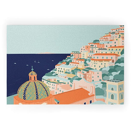 Valeria Frustaci Positano in Italy Welcome Mat
