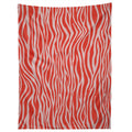 Avenie BR Red Zebra Stripe Tapestry