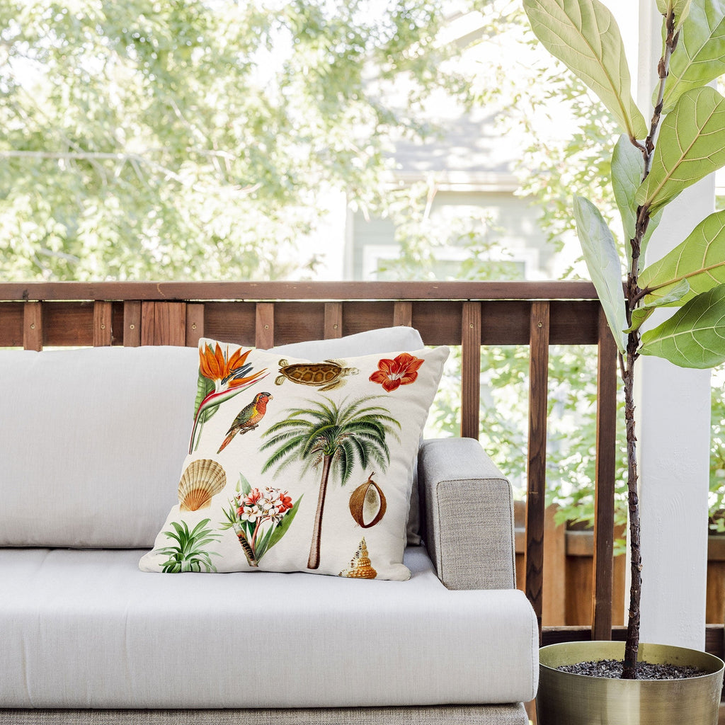 Gal Design Hawaii Collection Outdoor Throw Pillow