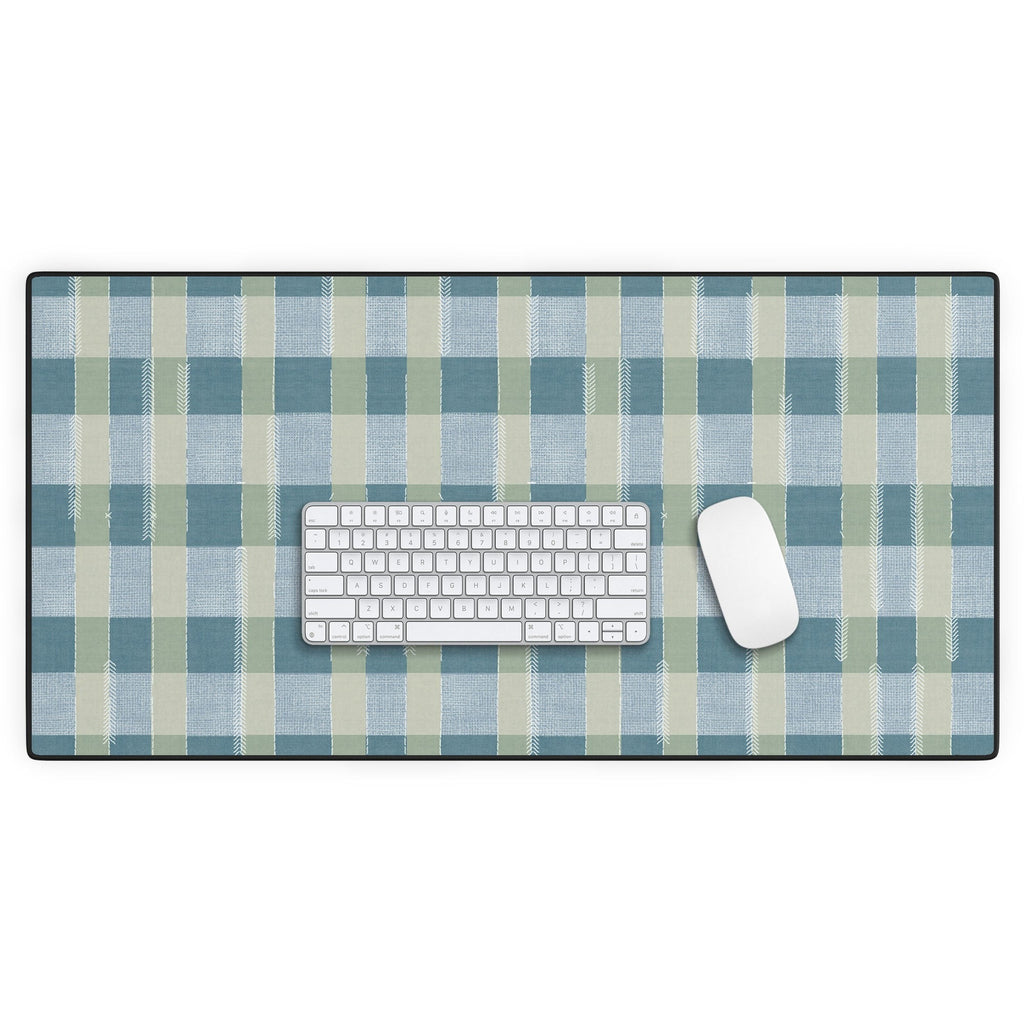 Marta Barragan Camarasa Country Style Checks Desk Mat