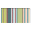Marta Barragan Camarasa Colorful Stripe Delight Desk Mat