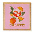 Jessica Molina Orange Spritz Framed Wall Art