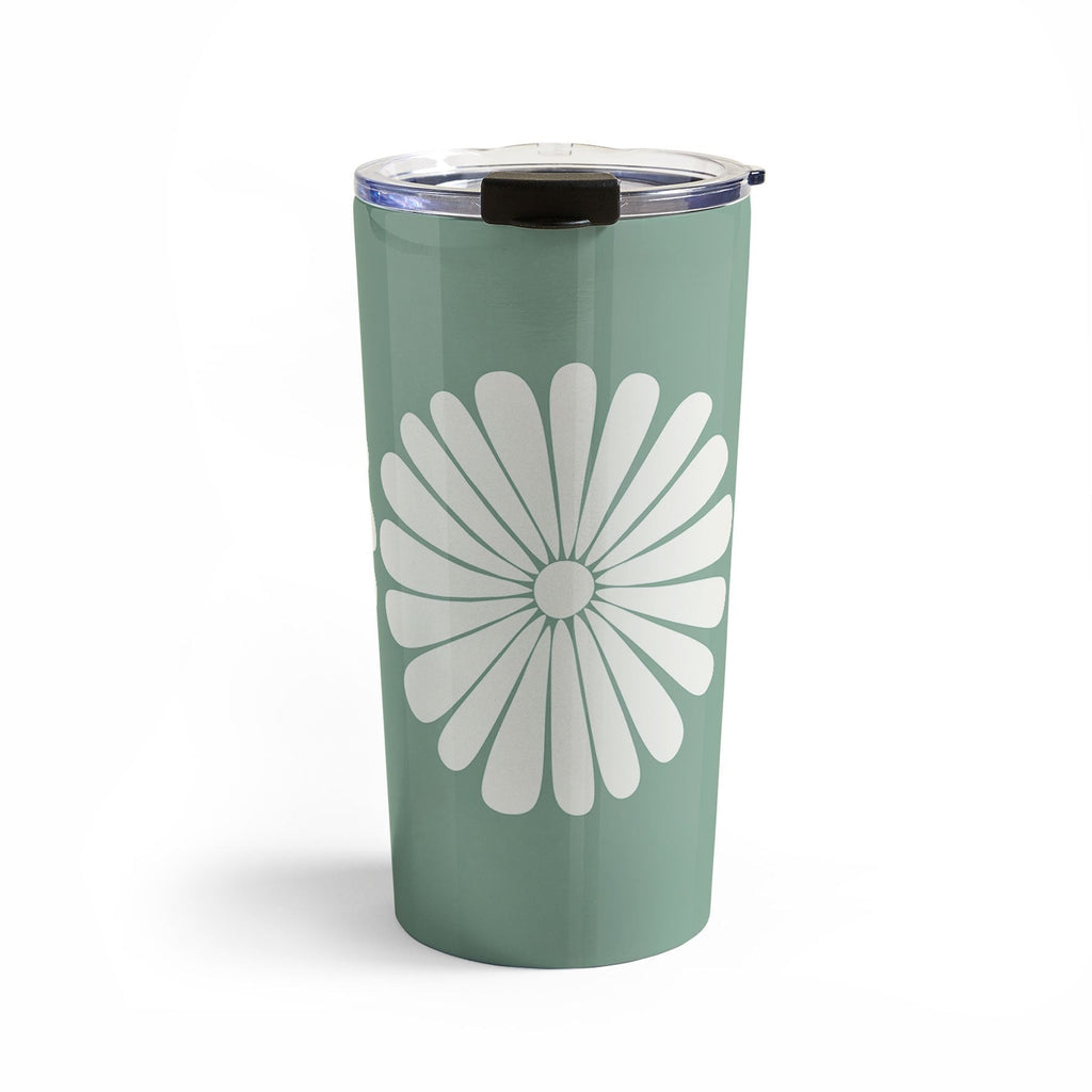 Colour Poems Retro Daisy XX Travel Mug