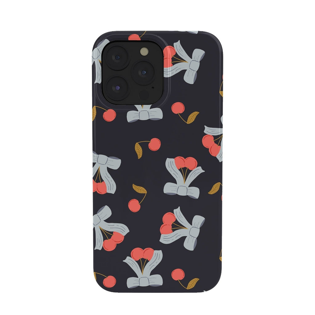 Jennifer Labre Cherries and Bows Phone Case