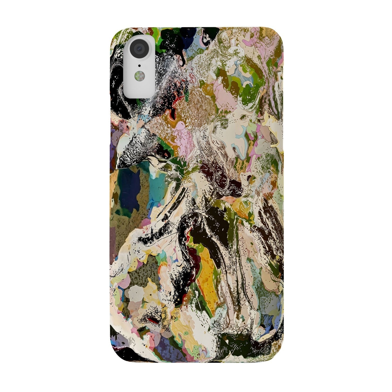 83 Oranges Echoes Beneath the Surface Phone Case