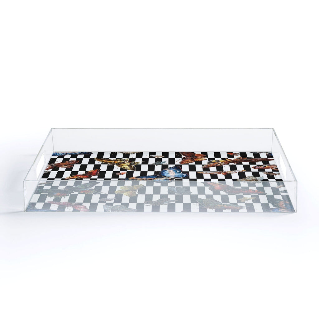 kikasworkshop Butterfly Ballet Acrylic Tray