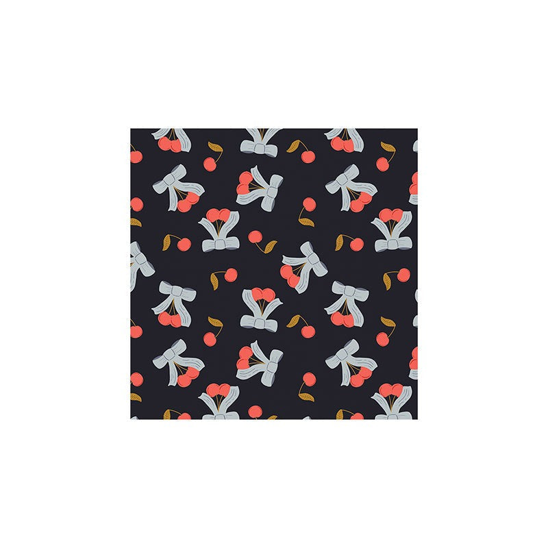 Jennifer Labre Cherries and Bows Art Print