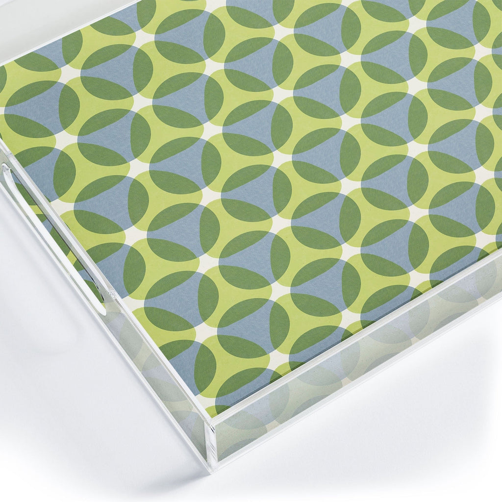Marta Barragan Camarasa Stylish Retro Circle Acrylic Tray