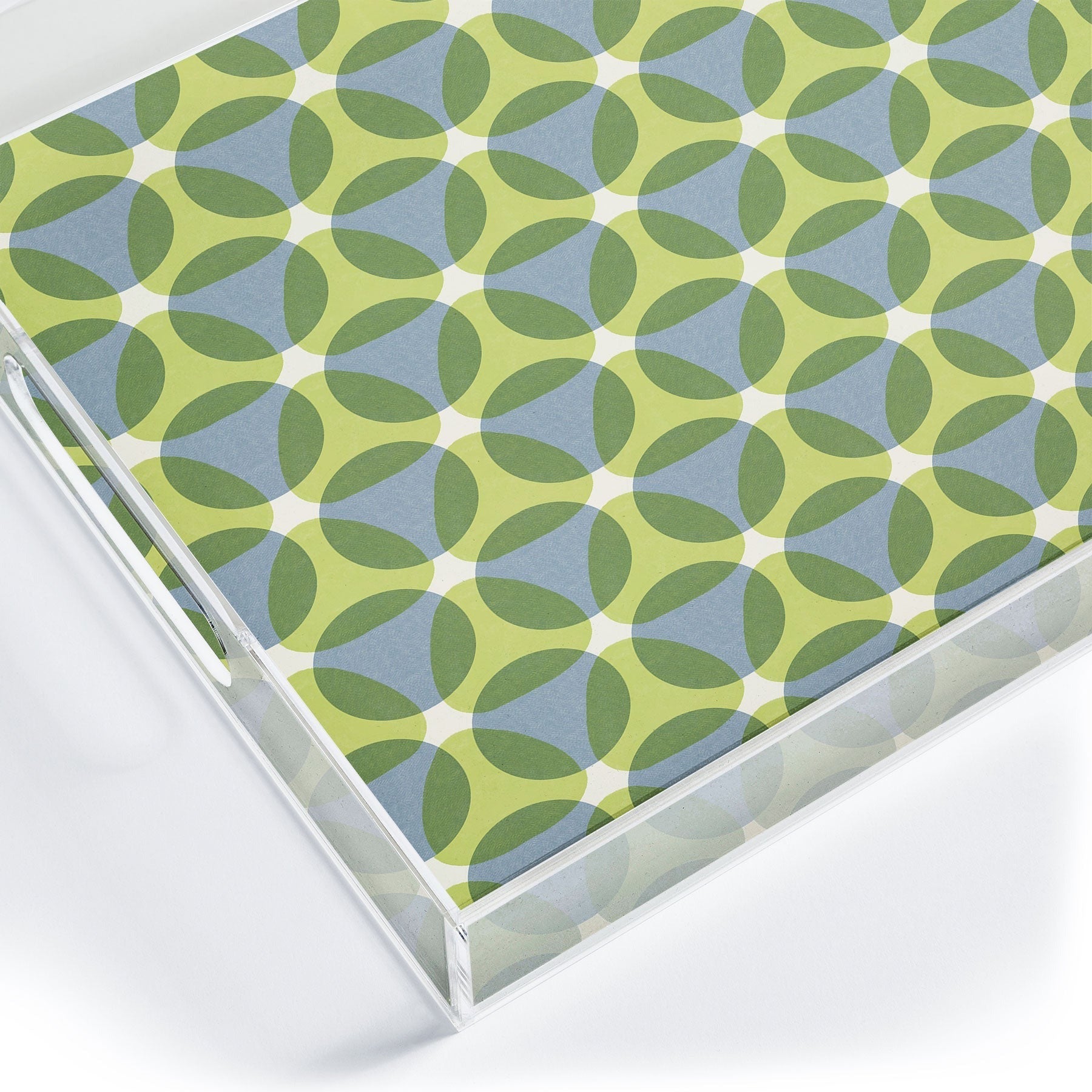 Marta Barragan Camarasa Stylish Retro Circle Acrylic Tray