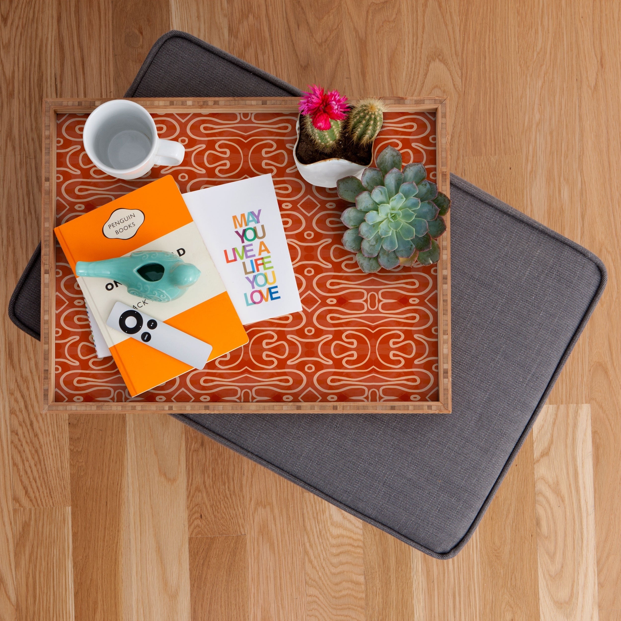 Mirimo Venexiana Burnt Orange Rectangular Tray