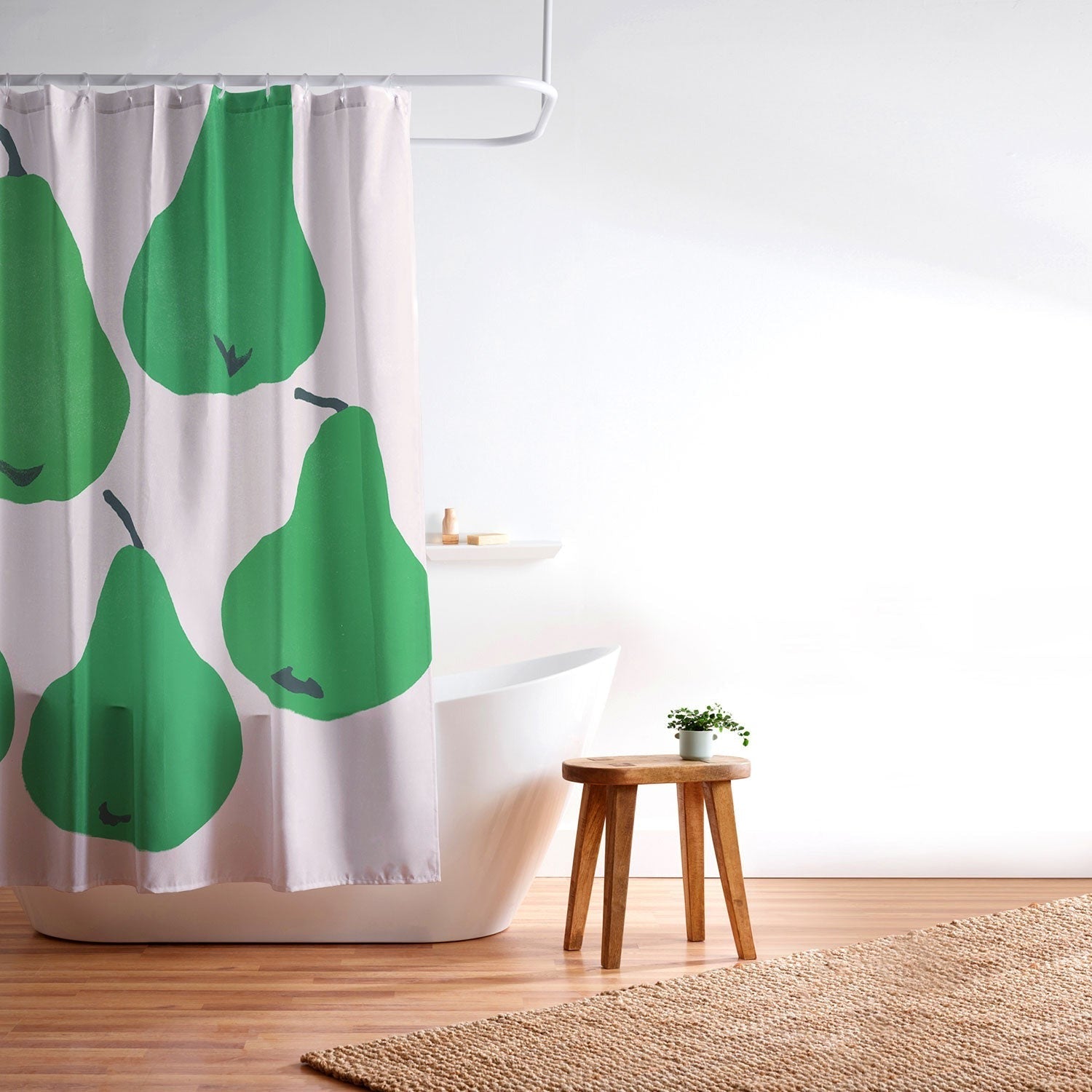 Garima Dhawan pears 1 Shower Curtain