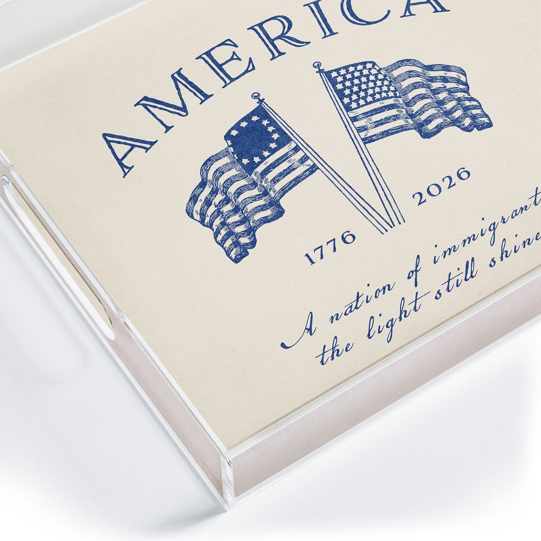 DENY Designs America250 Acrylic Tray