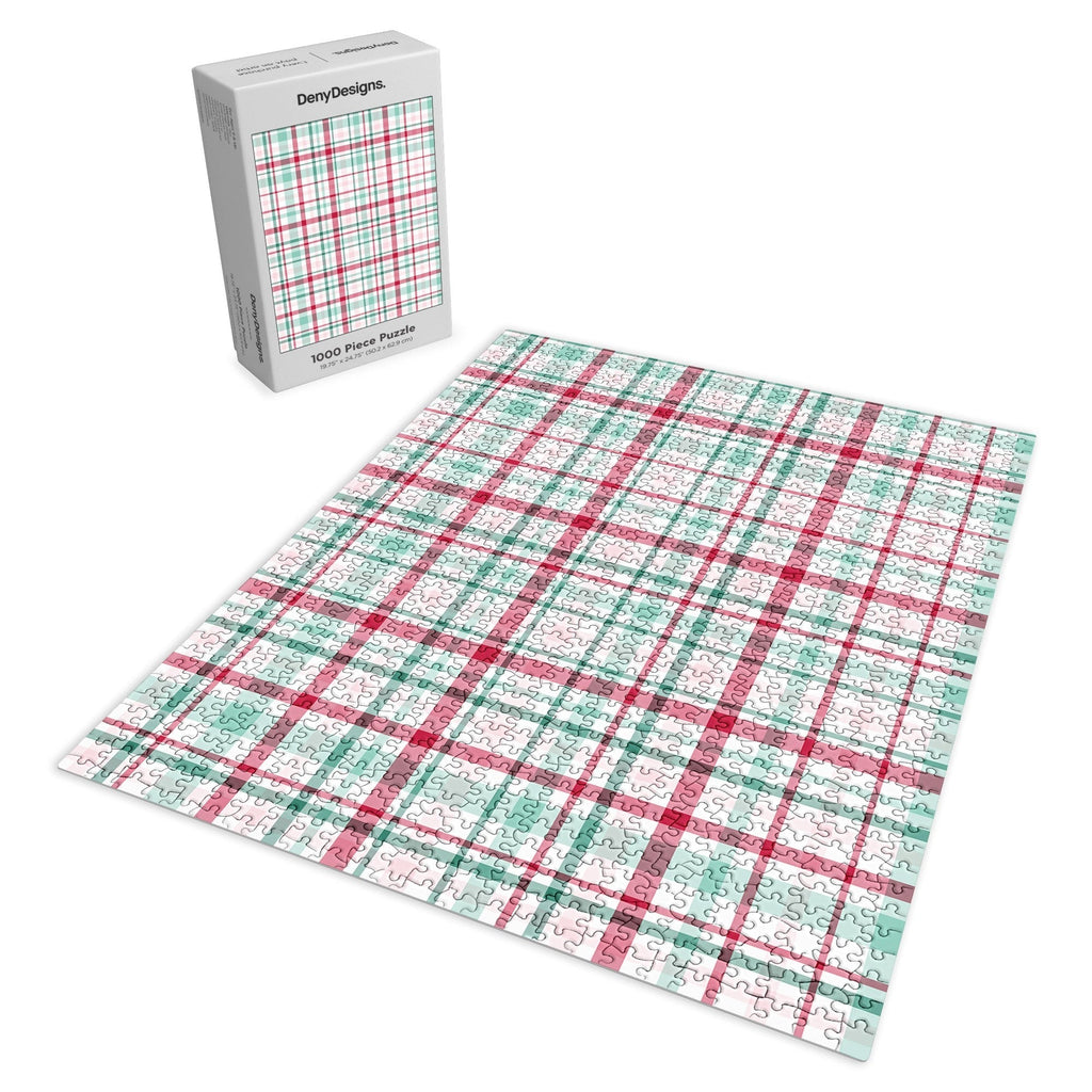 Lisa Argyropoulos Merry Vintage Plaid Puzzle