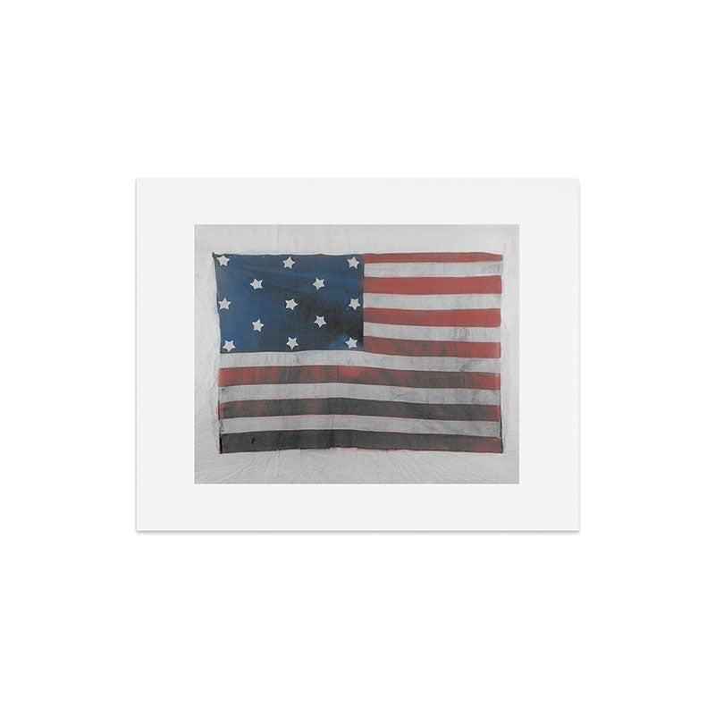 DENY Designs Flag Attributed to Elizabeth Schuyler Hamilton Art Print