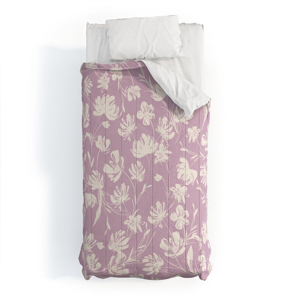 Gabriela Fuente Martine Lilac Comforter
