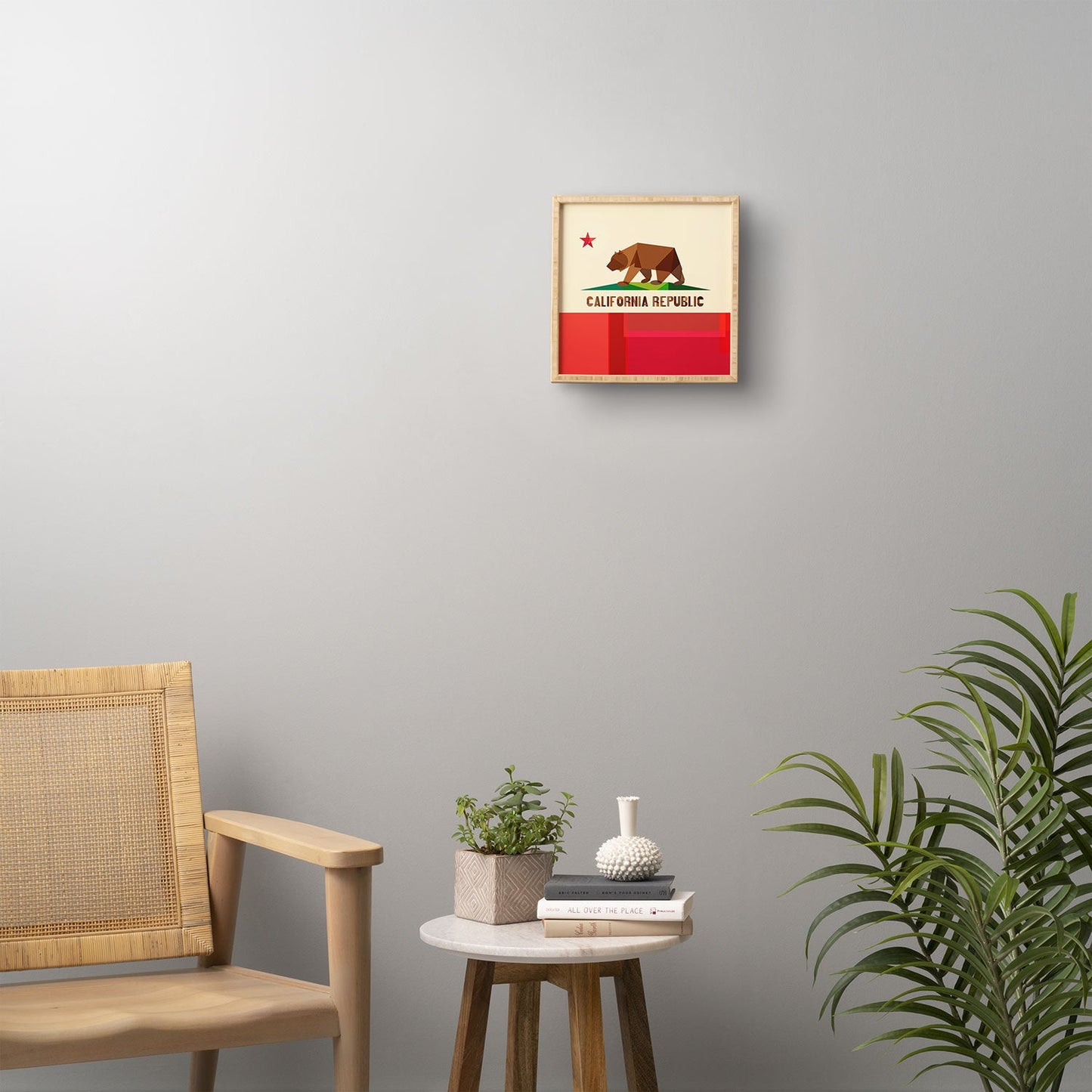 Fimbis California Framed Wall Art