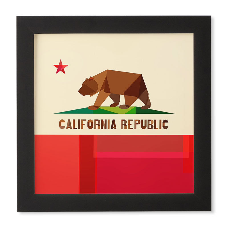 Fimbis California Framed Wall Art