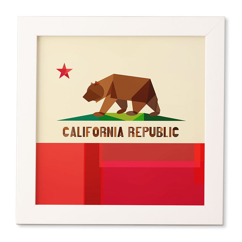 Fimbis California Framed Wall Art