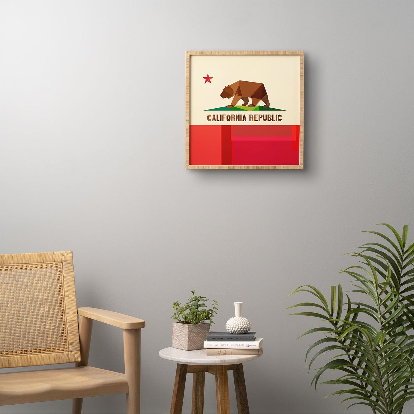 Fimbis California Framed Wall Art