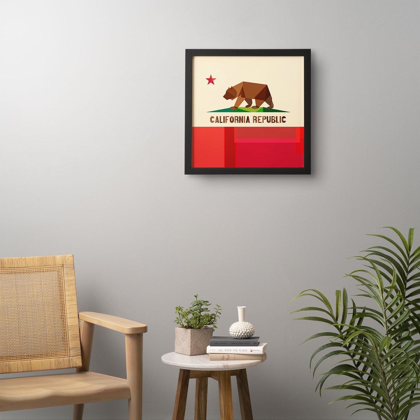 Fimbis California Framed Wall Art