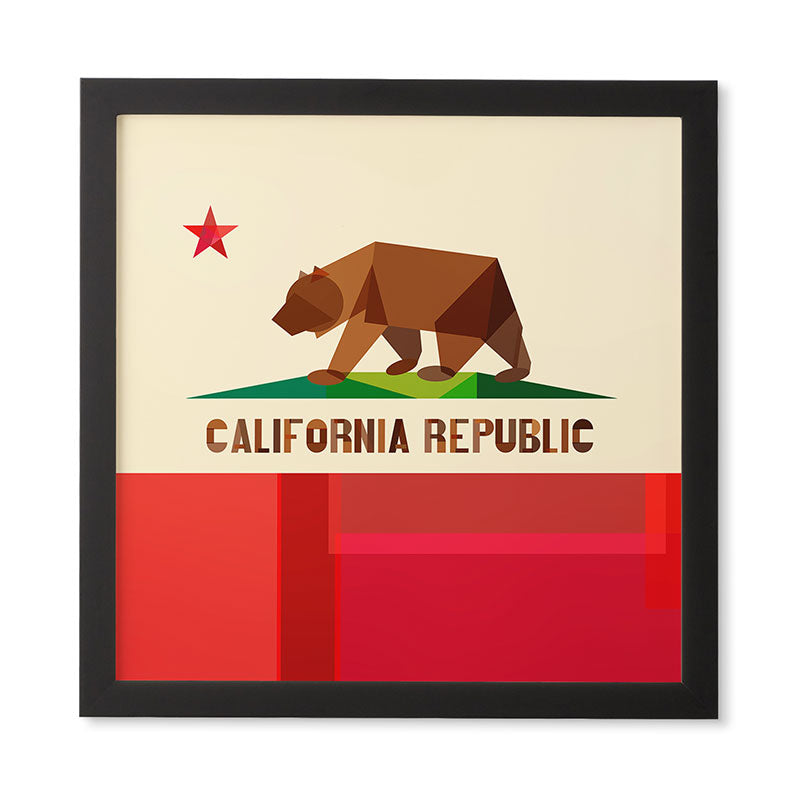 Fimbis California Framed Wall Art